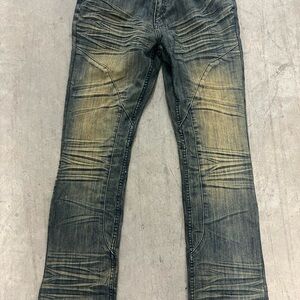 Men's Slim Fit Faded Jeans